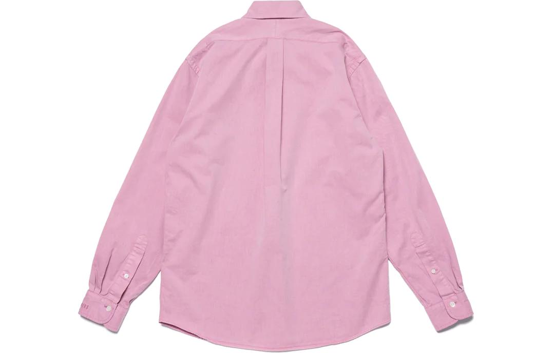 Purchase HUMAN MADE SS23 Serie Flamingo Camisa Manga Larga Logo Bordado Unisex HM25SH011