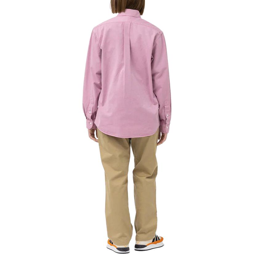 Sizing HUMAN MADE SS23 Serie Flamingo Camisa Manga Larga Logo Bordado Unisex HM25SH011