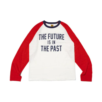HUMAN MADE SS23 Graphic Print Raglan Long Sleeve T-Shirt Unisex. HM25CS024