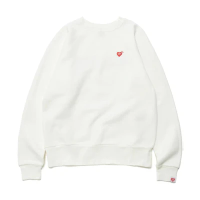 HUMAN MADE SS23 Heart Graphic Oversized Crewneck Sweatshirt Unisex HM25CS021