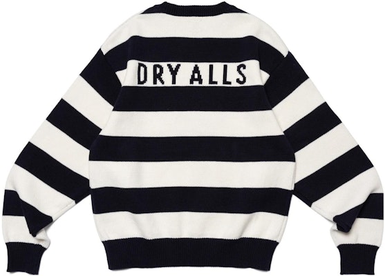 HUMAN MADE SS23 心形标志条纹针织毛衣 男女款. HM25CS002 3