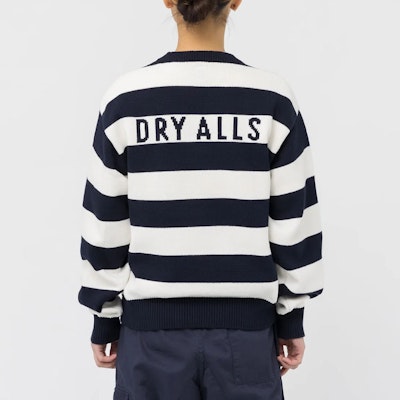 HUMAN MADE SS23 心形标志条纹针织毛衣 男女款. HM25CS002 6