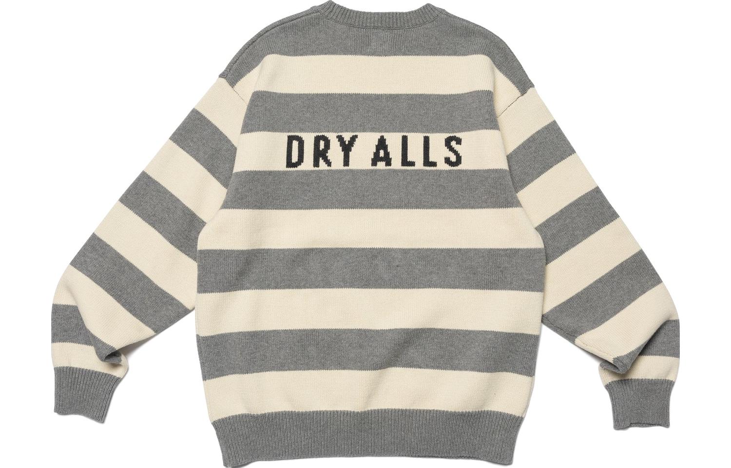 Lookbook HUMAN MADE SS23 Sweater Rajut Motif Logo Hati Striped Unisex. HM25CS002