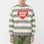 Purchase HUMAN MADE SS23 心形标志条纹针织毛衣 男女款. HM25CS002