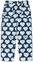 HUMAN MADE SS23 Heart Pattern Relaxed Fit Denim Jeans Unisex Blue. HM25PT013 HUMAN MADE SS23 Heart Pattern Relaxed Fit Denim Jeans Unisex Blue. HM25PT013