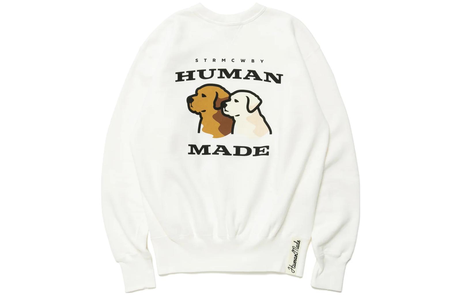 Details for HUMAN MADE SS23 狩猎系列狗狗图案男女同款圆领卫衣. HM25CS011