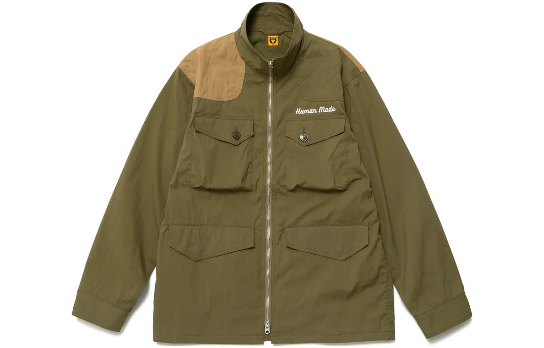 HUMAN MADE SS23 Hunting Series Olive Green Dog Patchwork Jacket Men’s. HM25JK013 圖 2