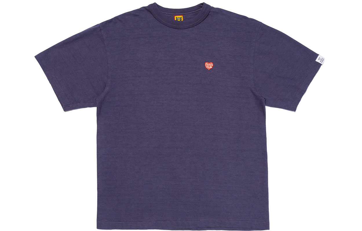 HUMAN MADE SS23 Logo Embroidered Heart Print Unisex Crewneck T-Shirt. HM26CS002 圖 2