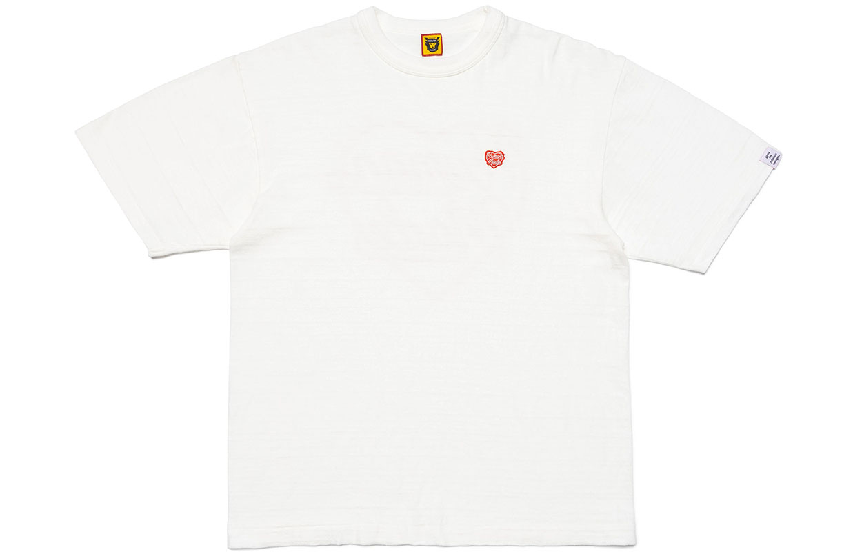 HUMAN MADE SS23 Logo Embroidered Heart Print Unisex Crewneck T-Shirt. HM26CS002 圖 5