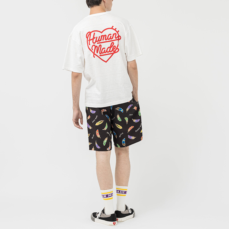 HUMAN MADE SS23 Logo Embroidered Heart Print Unisex Crewneck T-Shirt. HM26CS002 圖 7