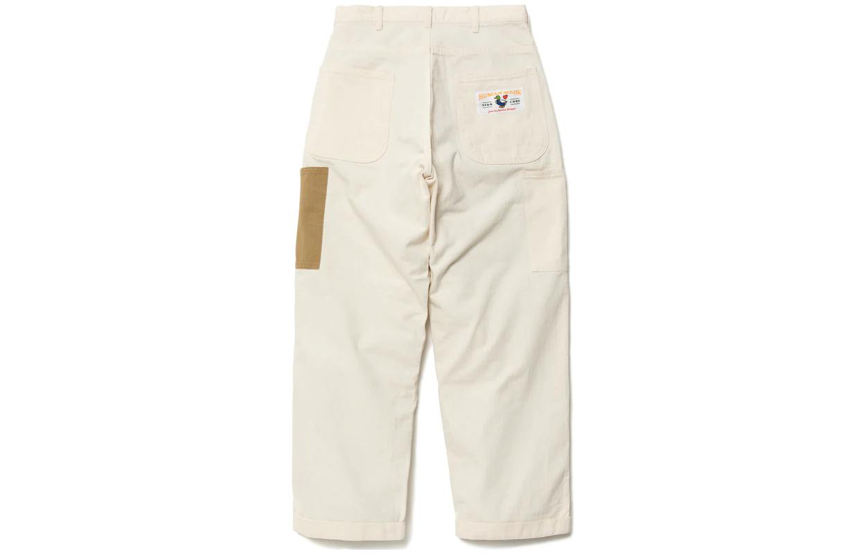 Lookbook HUMAN MADE SS23 Logo Embroidered Patch Casual Pants . HM25PT008
