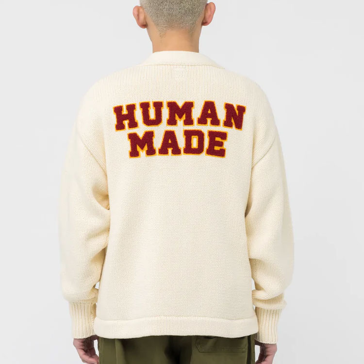 HUMAN MADE SS23 Logo Jacquard V-Neck Button-Up Knit Cardigan Men’s. HM25CS003 圖 7
