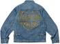 Lookbook HUMAN MADE SS23 Logo Print Embroidered Denim Jacket Unisex Blue HM25JK022