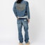 Purchase HUMAN MADE SS23 Logo Print Embroidered Denim Jacket Unisex Blue HM25JK022