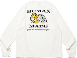 HUMAN MADE SS23 Military Tiger Print Long Sleeve Tee Unisex HM26CS004 HUMAN MADE SS23 Military Tiger Print Long Sleeve Tee Unisex HM26CS004