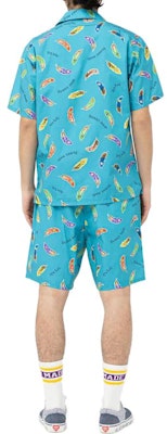 HUMAN MADE SS23 Multicolor Feather Print Short Sleeve Shirt Unisex. HM25SH015 Purchase HUMAN MADE SS23 Multicolor Feather Print Short Sleeve Shirt Unisex. HM25SH015