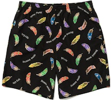 HUMAN MADE SS23 Multicolor Feather Print Shorts Unisex HM25PT022 HUMAN MADE SS23 Multicolor Feather Print Shorts Unisex HM25PT022