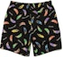 Lookbook HUMAN MADE SS23 Multicolor Feather Print Shorts Unisex HM25PT022