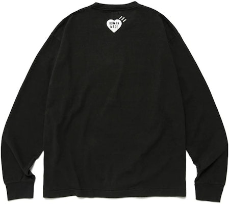 HUMAN MADE SS23 Camiseta Manga Larga Unisex Estampado Búho. HM25CS028 Lookbook HUMAN MADE SS23 Camiseta Manga Larga Unisex Estampado Búho. HM25CS028