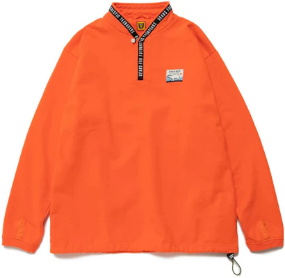 Human Made SS23 Patch Logo High Neck Sweatshirt Orange () HM25CS015 Buy Human Made SS23 Patch Logo High Neck Sweatshirt Orange () HM25CS015