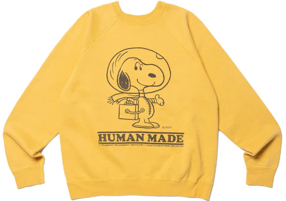 휴먼메이드 SS23 스누피 그래픽 맨투맨 유니섹스 크루넥 긴팔티 HM24CS043 Order 휴먼메이드 SS23 스누피 그래픽 맨투맨 유니섹스 크루넥 긴팔티 HM24CS043