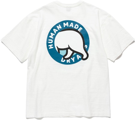 HUMAN MADE SS23 Baju-T Leher Bulat Uniseks Cetakan Beruang Kutub Camping HM25TE010 Lookbook HUMAN MADE SS23 Baju-T Leher Bulat Uniseks Cetakan Beruang Kutub Camping HM25TE010