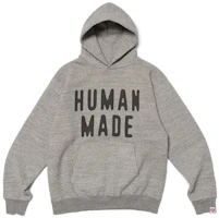 Human Made SS23 Pullover Hoodie with Logo Print - Unisex HM25CS018 Human Made SS23 Pullover Hoodie with Logo Print - Unisex HM25CS018