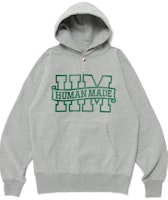 HUMAN MADE SS23 Pullover Sweatshirt with Button Neck and Logo Print Unisex. HM25CS007 HUMAN MADE SS23 Pullover Sweatshirt with Button Neck and Logo Print Unisex. HM25CS007