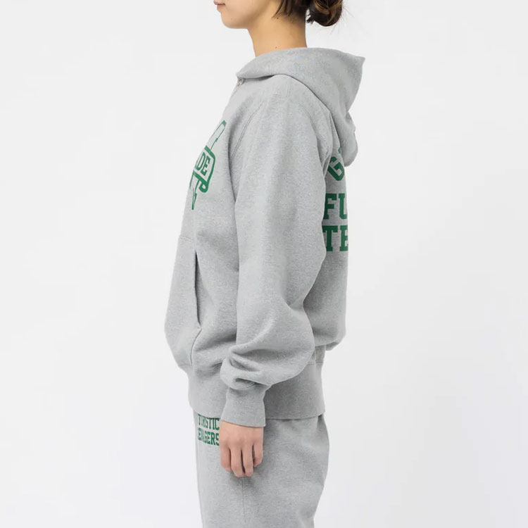 Details for HUMAN MADE SS23 Pullover Sweatshirt Unisex dengan Kerah Kancing dan Logo. HM25CS007