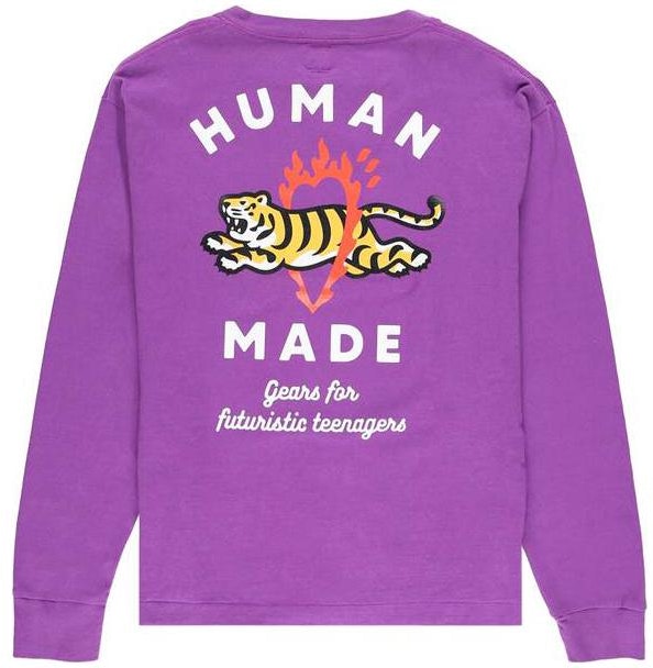 human-made-ss-23-tiger-graphic-purple-long-sleeve-unisex-t-shirt-hm-25-cs-029-purp
