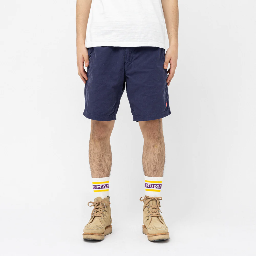 Shop 휴먼 메이드 SS23 유니섹스 코듀로이 무릎 길이 캐주얼 쇼츠 HM25PT021