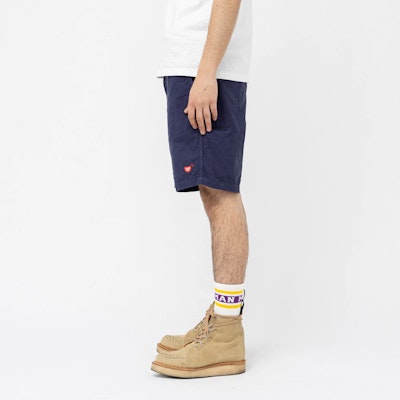 휴먼 메이드 SS23 유니섹스 코듀로이 무릎 길이 캐주얼 쇼츠 HM25PT021 Details for 휴먼 메이드 SS23 유니섹스 코듀로이 무릎 길이 캐주얼 쇼츠 HM25PT021