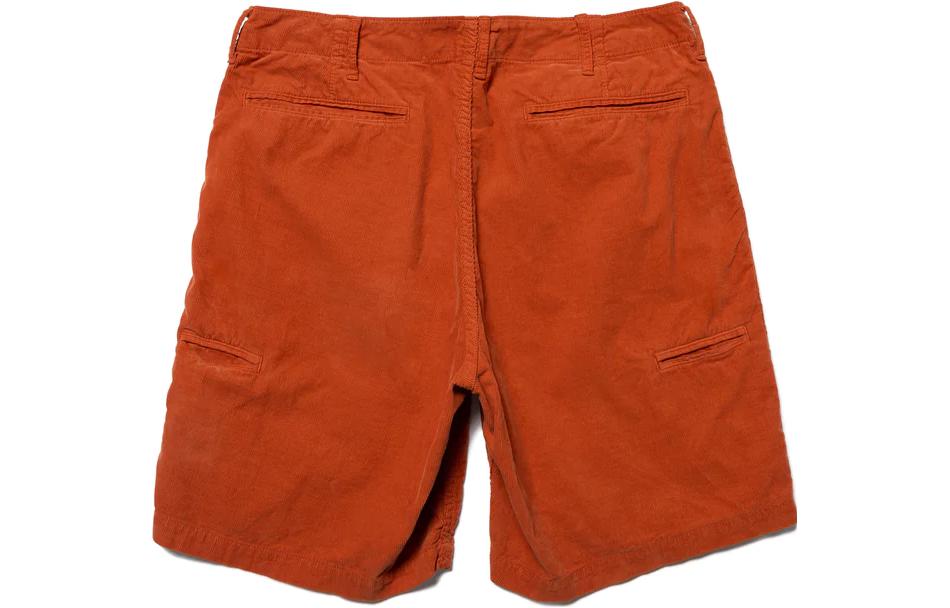 Cheap 휴먼 메이드 SS23 유니섹스 코듀로이 무릎 길이 캐주얼 쇼츠 HM25PT021