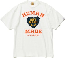 휴먼메이드 SS23 하트 로고 프린트 워싱 크루넥 티셔츠 유니섹스. HM25TE009 Purchase 휴먼메이드 SS23 하트 로고 프린트 워싱 크루넥 티셔츠 유니섹스. HM25TE009