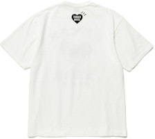 휴먼메이드 SS23 하트 로고 프린트 워싱 크루넥 티셔츠 유니섹스. HM25TE009 Details for 휴먼메이드 SS23 하트 로고 프린트 워싱 크루넥 티셔츠 유니섹스. HM25TE009