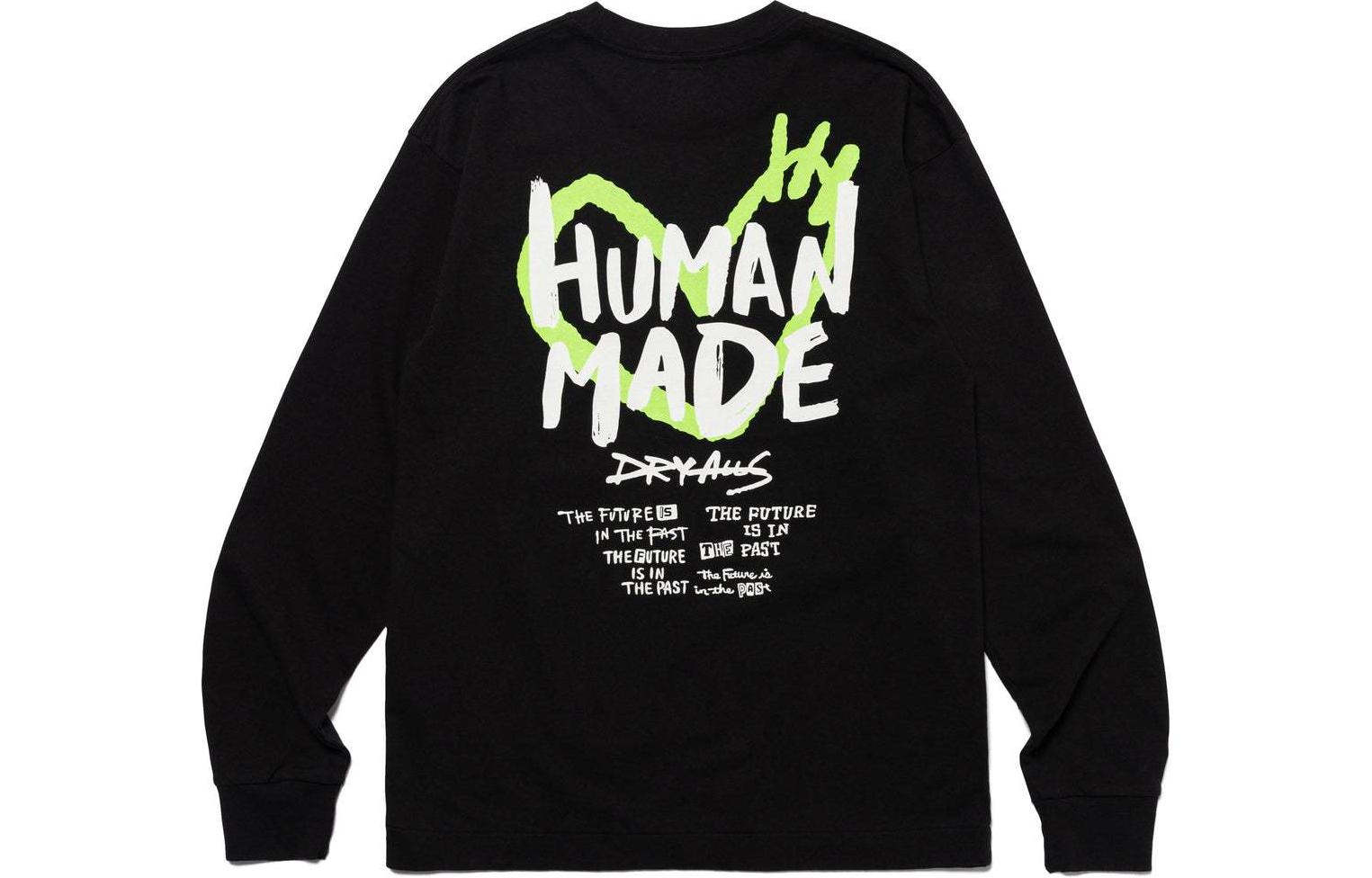 Lookbook Camiseta Unisex de Manga Larga HUMAN MADE SS24 con Gráfico en la Espalda. HM27CS011