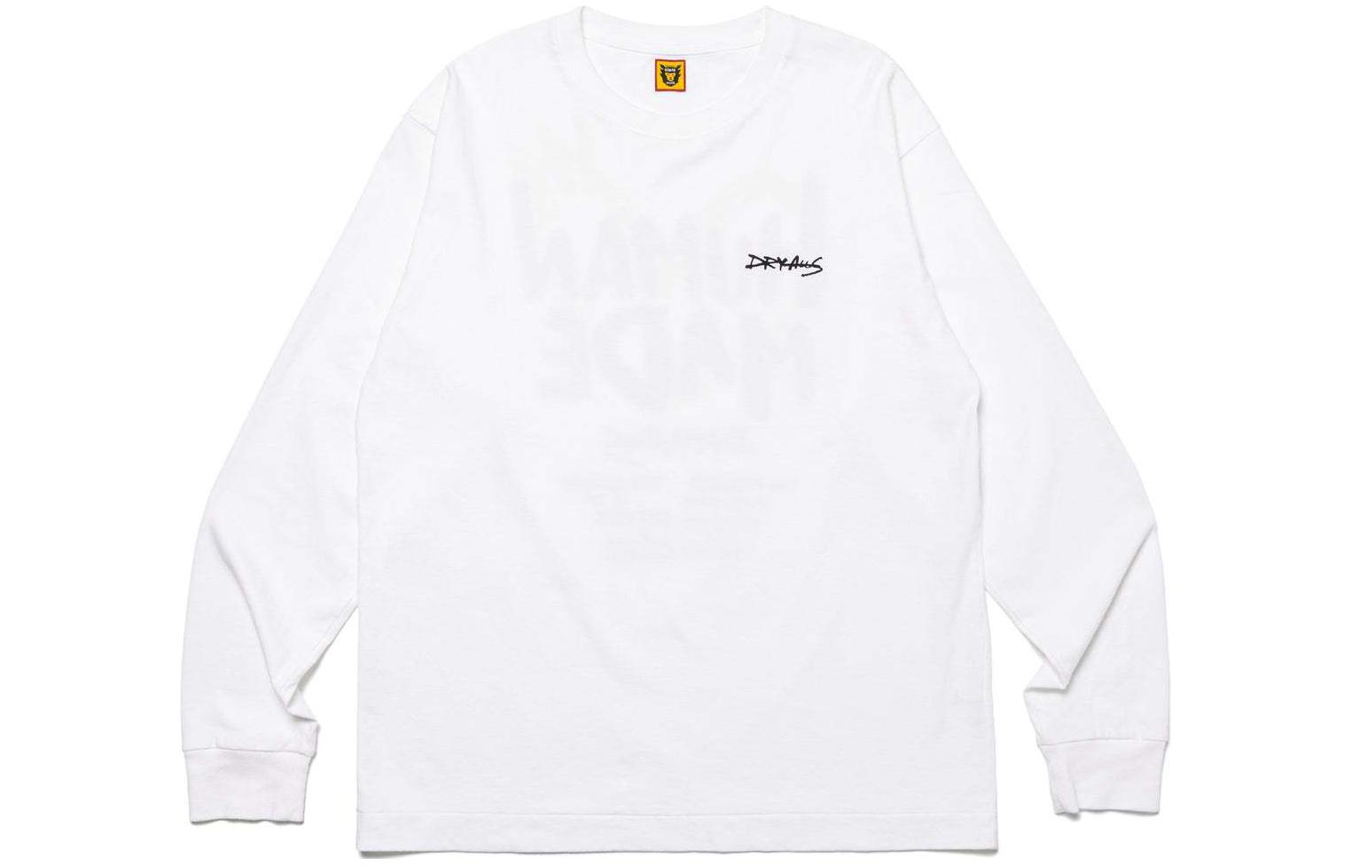 Shop Camiseta Unisex de Manga Larga HUMAN MADE SS24 con Gráfico en la Espalda. HM27CS011