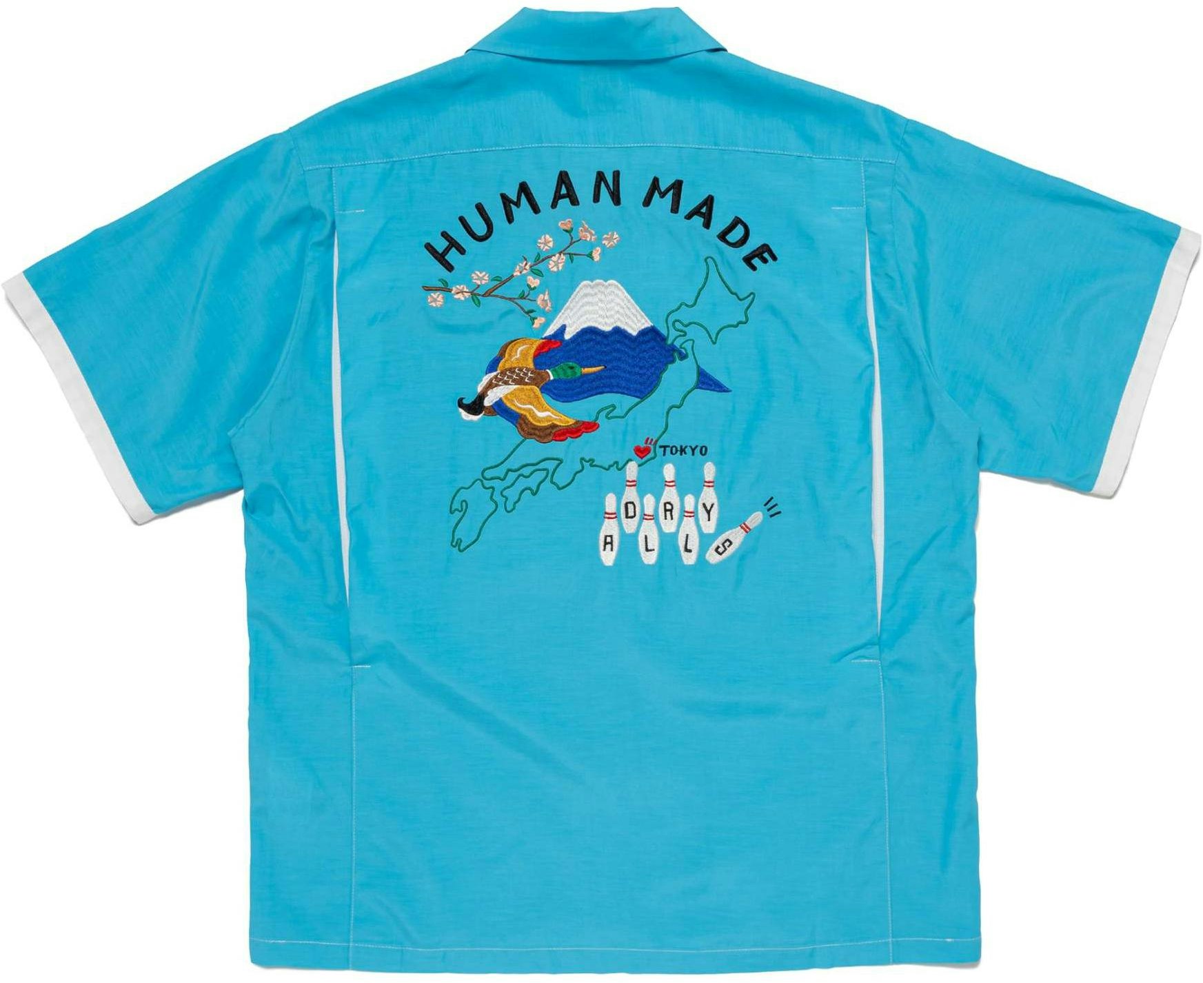 human-made-ss-24-blue-embroidered-bowling-short-sleeve-shirt-unisex-hm-27-sh-027