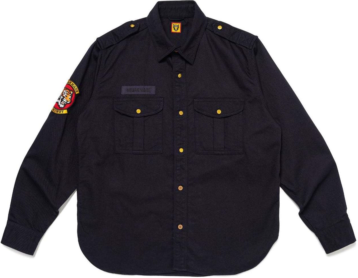 human-made-ss-24-boy-scout-shirt-vintage-badge-long-sleeve-unisex-shirt-hm-27-sh-001