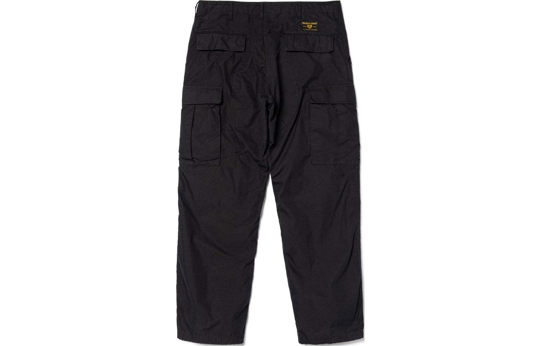 Purchase HUMAN MADE SS24男女同款纯色拉链多功能工装裤 HM27PT001