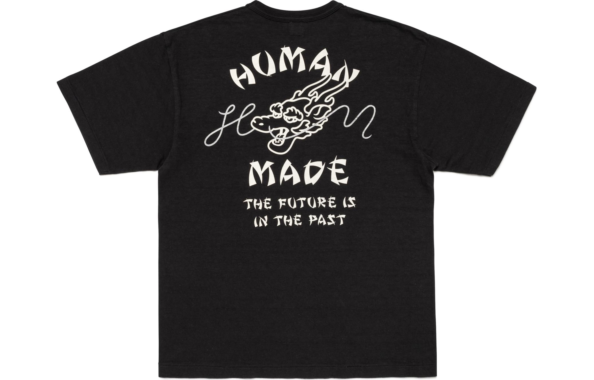 Details for HUMAN MADE SS24中国限定龙年图案短袖T恤 男女同款 HM27TE030