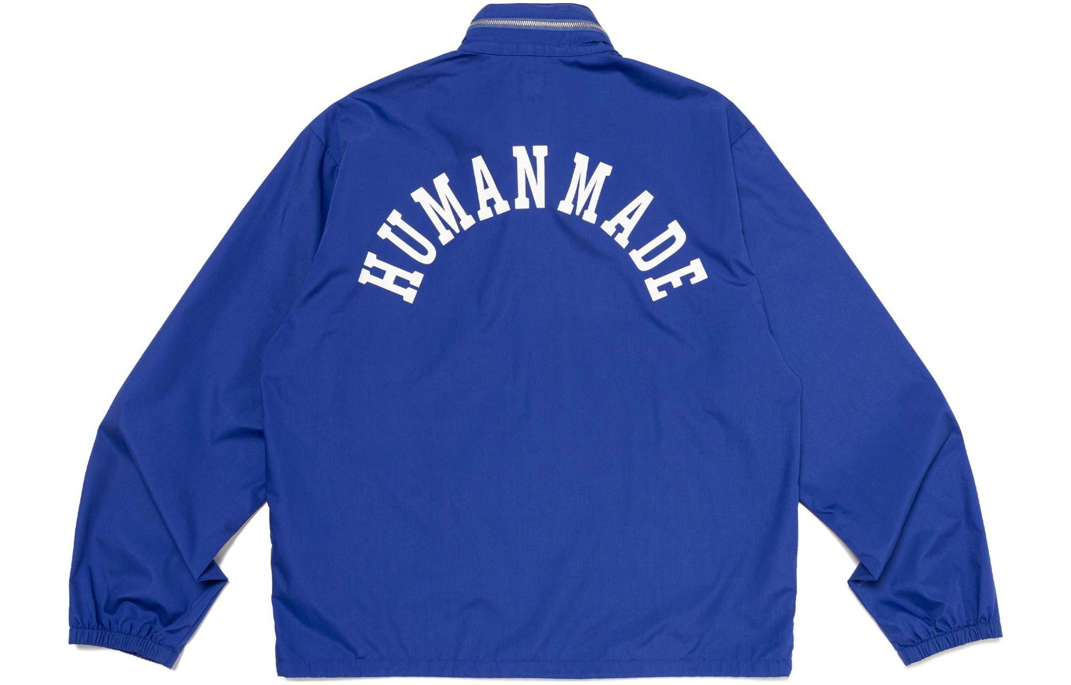 Lookbook HUMAN MADE SS24 Jaket Unisex Cotton Waist Drawstring Letter Print HM27JK009