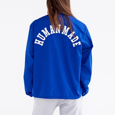 HUMAN MADE SS24 Jaket Unisex Cotton Waist Drawstring Letter Print HM27JK009 Purchase HUMAN MADE SS24 Jaket Unisex Cotton Waist Drawstring Letter Print HM27JK009