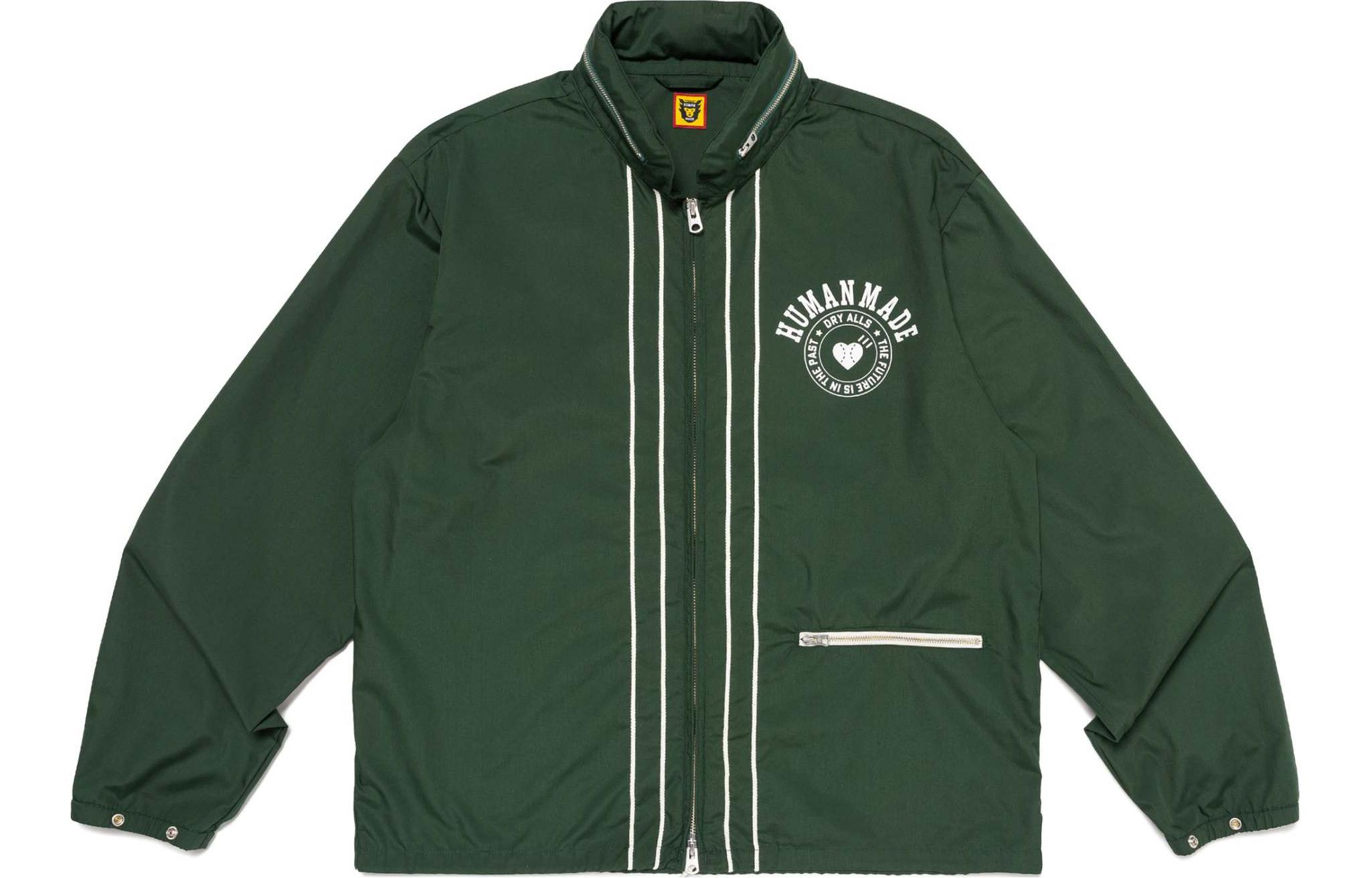 Details for HUMAN MADE SS24 Jaket Unisex Cotton Waist Drawstring Letter Print HM27JK009