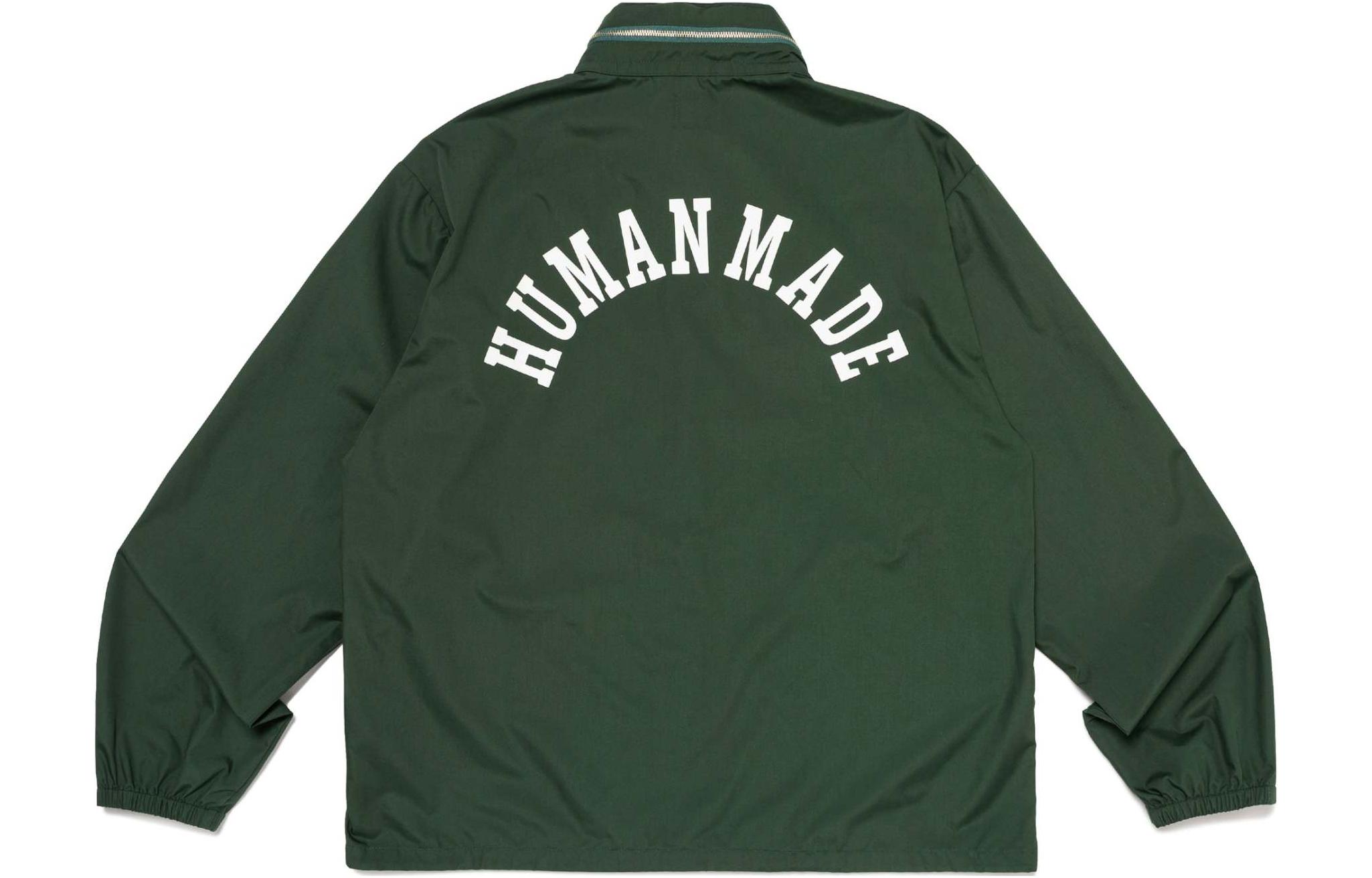 Sizing HUMAN MADE SS24 Jaket Unisex Cotton Waist Drawstring Letter Print HM27JK009