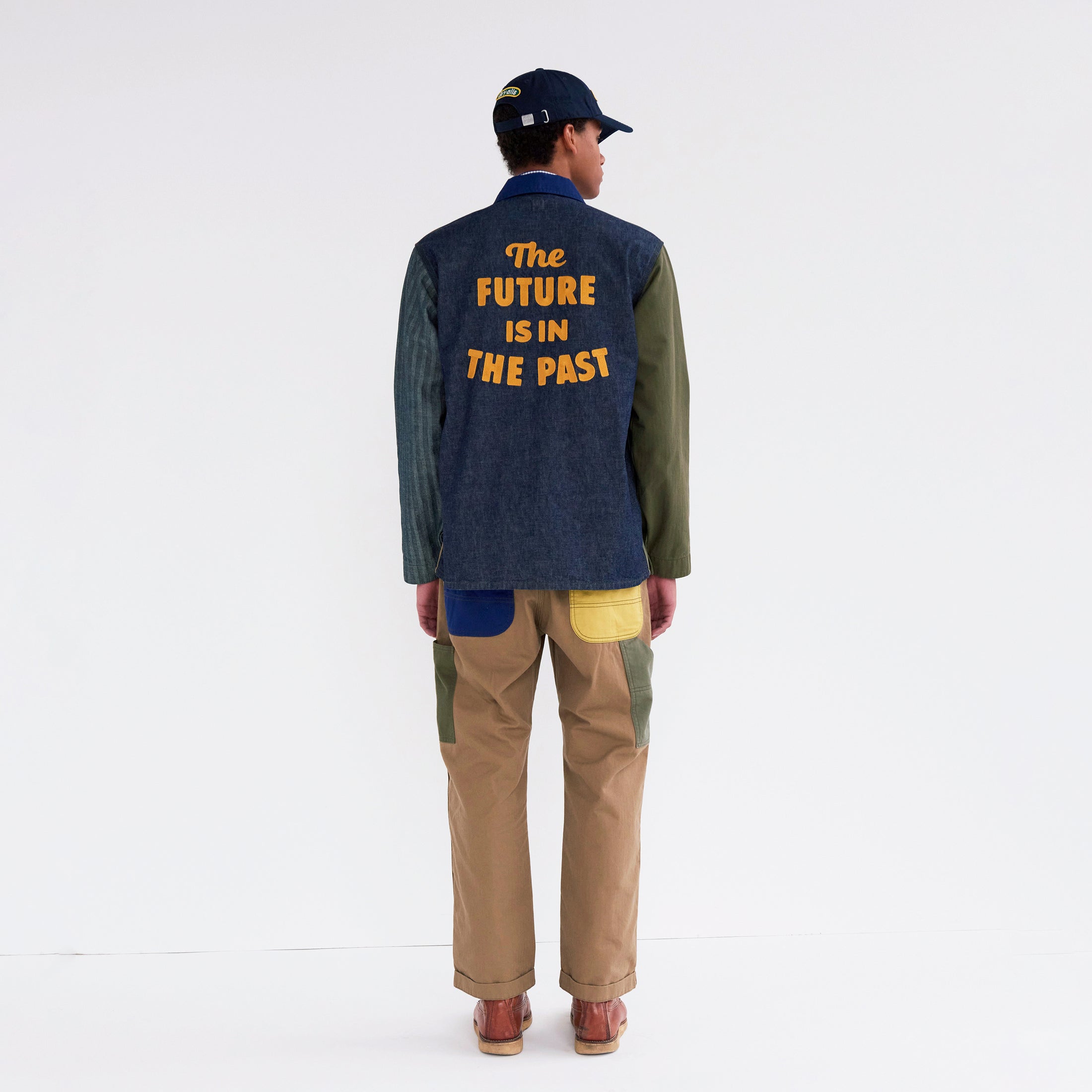 Purchase HUMAN MADE SS24 Crazy Painter Pants Unisex Beige Casual Zip Pocket Trousers. HM27PT007