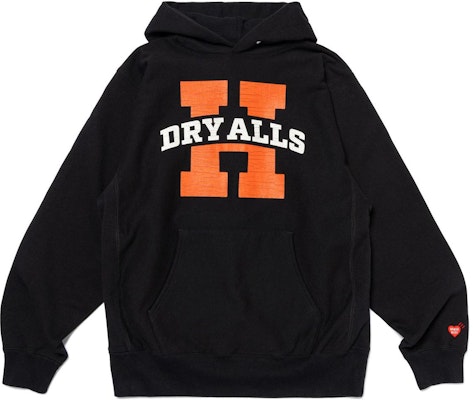 HUMAN MADE SS24 Hoodie Unisex Logo Retak Retro Dry All. HM27CS031 Order HUMAN MADE SS24 Hoodie Unisex Logo Retak Retro Dry All. HM27CS031