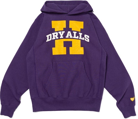 HUMAN MADE SS24 Hoodie Unisex Logo Retak Retro Dry All. HM27CS031 Details for HUMAN MADE SS24 Hoodie Unisex Logo Retak Retro Dry All. HM27CS031