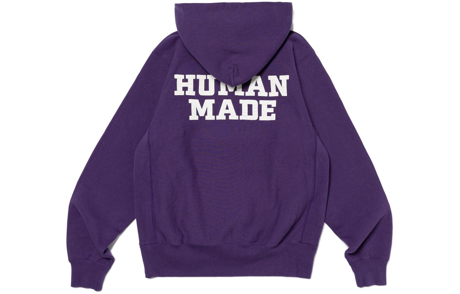 Sizing HUMAN MADE SS24 Hoodie Unisex Logo Retak Retro Dry All. HM27CS031