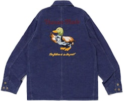 HUMAN MADE SS24 Duck Series Long Sleeve Jacket with Duck Pocket Unisex HM27JK013 HUMAN MADE SS24 Duck Series Long Sleeve Jacket with Duck Pocket Unisex HM27JK013